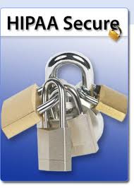 HIPAA security lock image