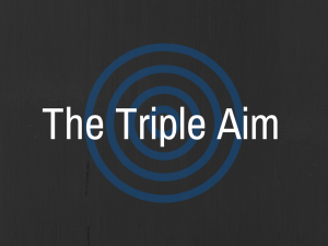triple aim healthcare