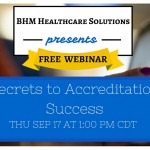 bhm healthcare accreditation webinar free