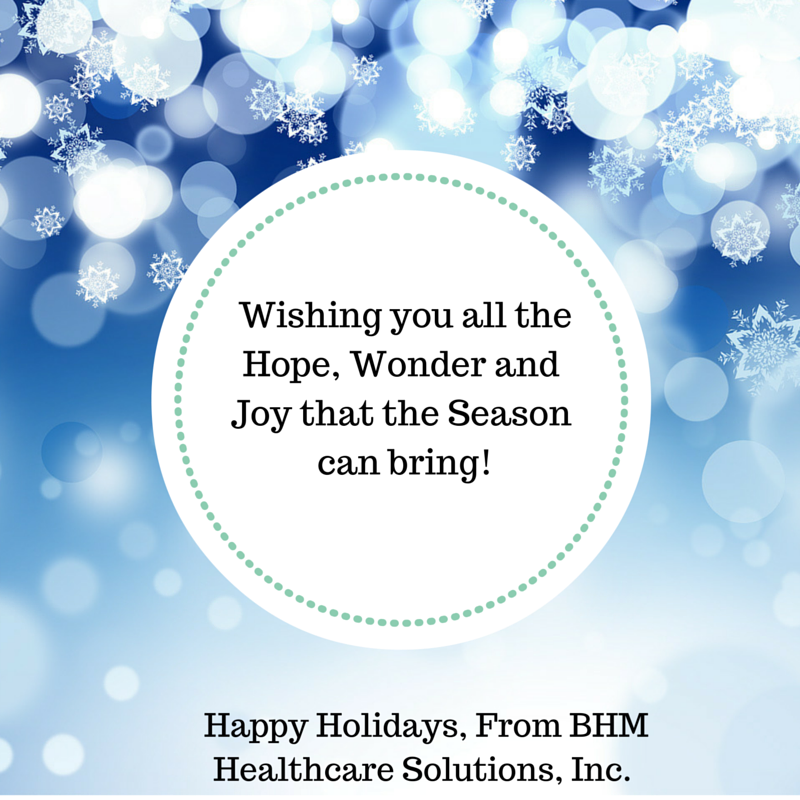 Happy Holidays BHM Healthcare Solutions