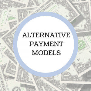 Alternative payment models