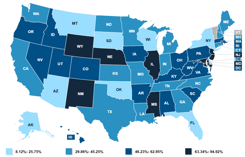 Top (and Bottom) 10 States For Behavioral Health Staff Shortages - BHM ...