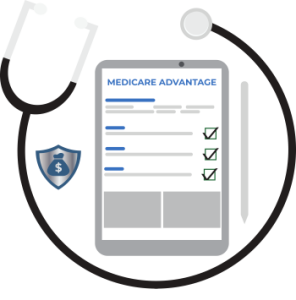 Clipboard that is titled Medicare Advantage with a stethoscope currounding it. Utilization management software is an important tool for both payers and providers to ensure high quality patient care. 