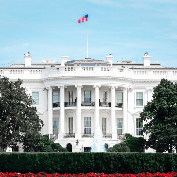 Front of the White House