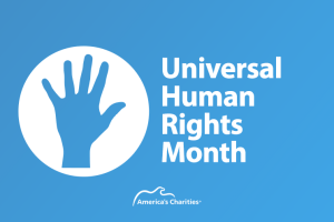 Universal Human Rights Month Logo