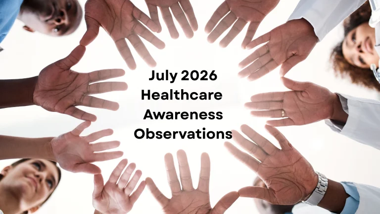July 2026 Healthcare Awareness Series title image