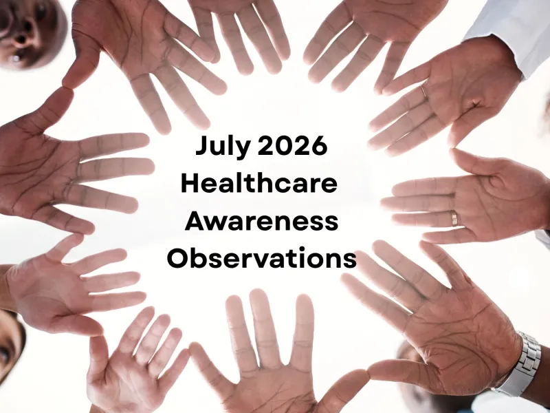 July 2026 Healthcare Awareness Series title image